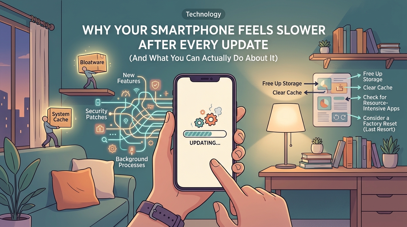 Why Your Smartphone Feels Slower After Every Update (And What You Can Actually Do About It) - Illustration 2