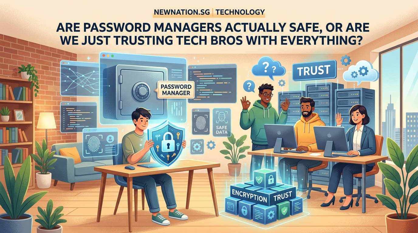 Are Password Managers Actually Safe, or Are We Just Trusting Tech Bros With Everything? - Illustration 1