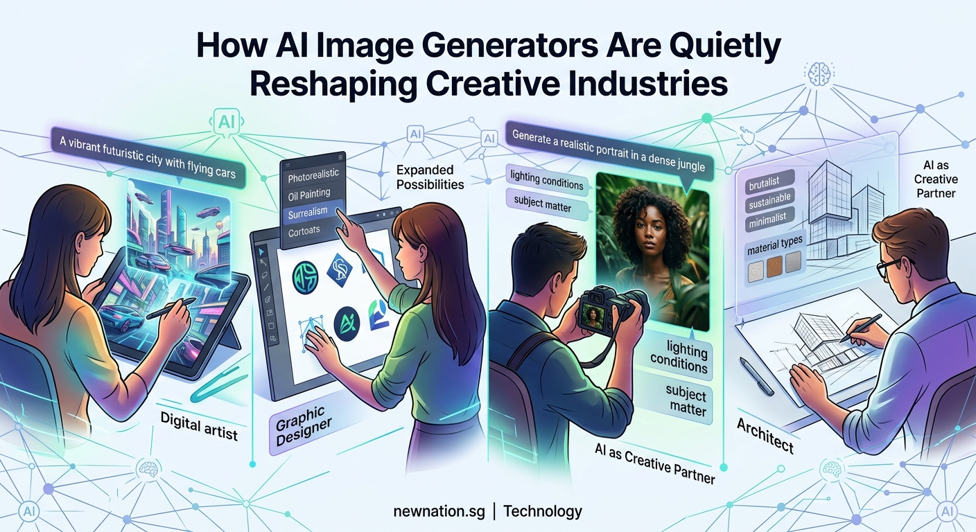 How AI Image Generators Are Quietly Reshaping Creative Industries - Illustration 1