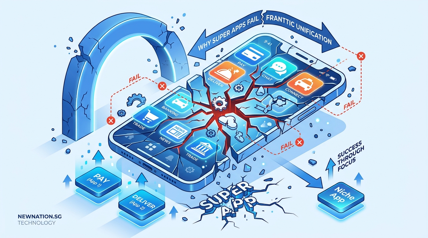 Why Every App Suddenly Wants to Be a Super App (And Why Most Will Fail) - Illustration 1