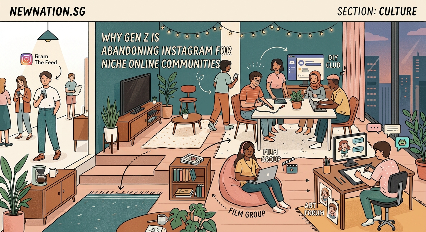 Why Gen Z is Abandoning Instagram for Niche Online Communities - Illustration 1