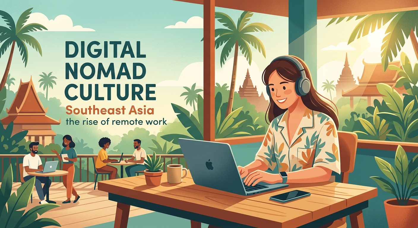 The Rise of Digital Nomad Culture in Southeast Asia - Illustration 1