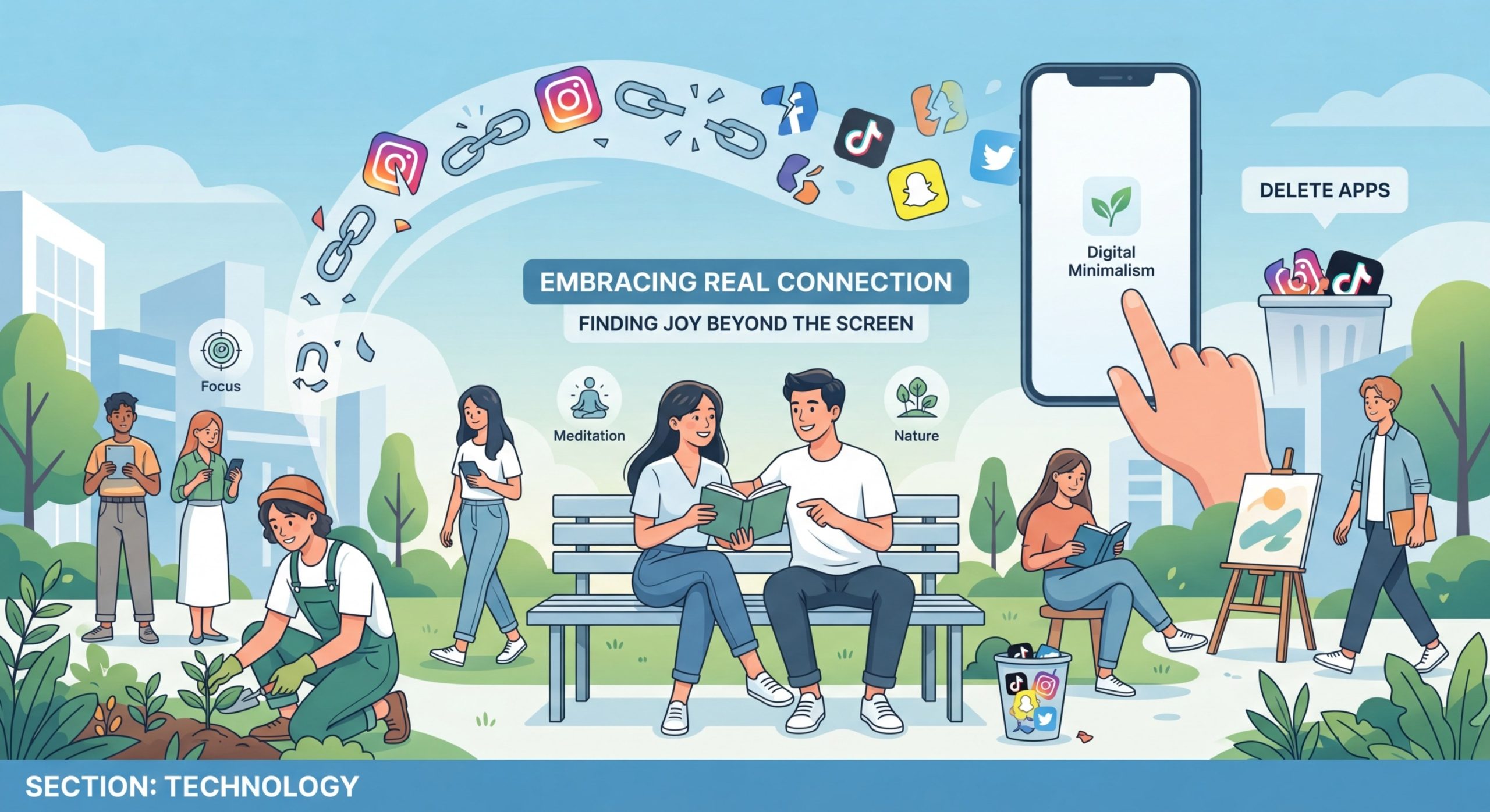 The Rise of Digital Minimalism: Why Gen Z Is Deleting Social Media Apps - Illustration 2