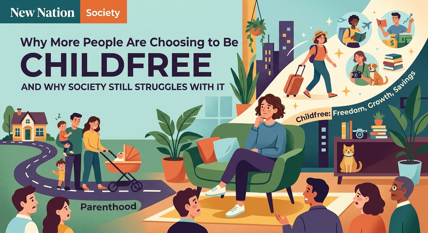 Why More People Are Choosing to Be Childfree—And Why Society Still Struggles With It - Illustration 1