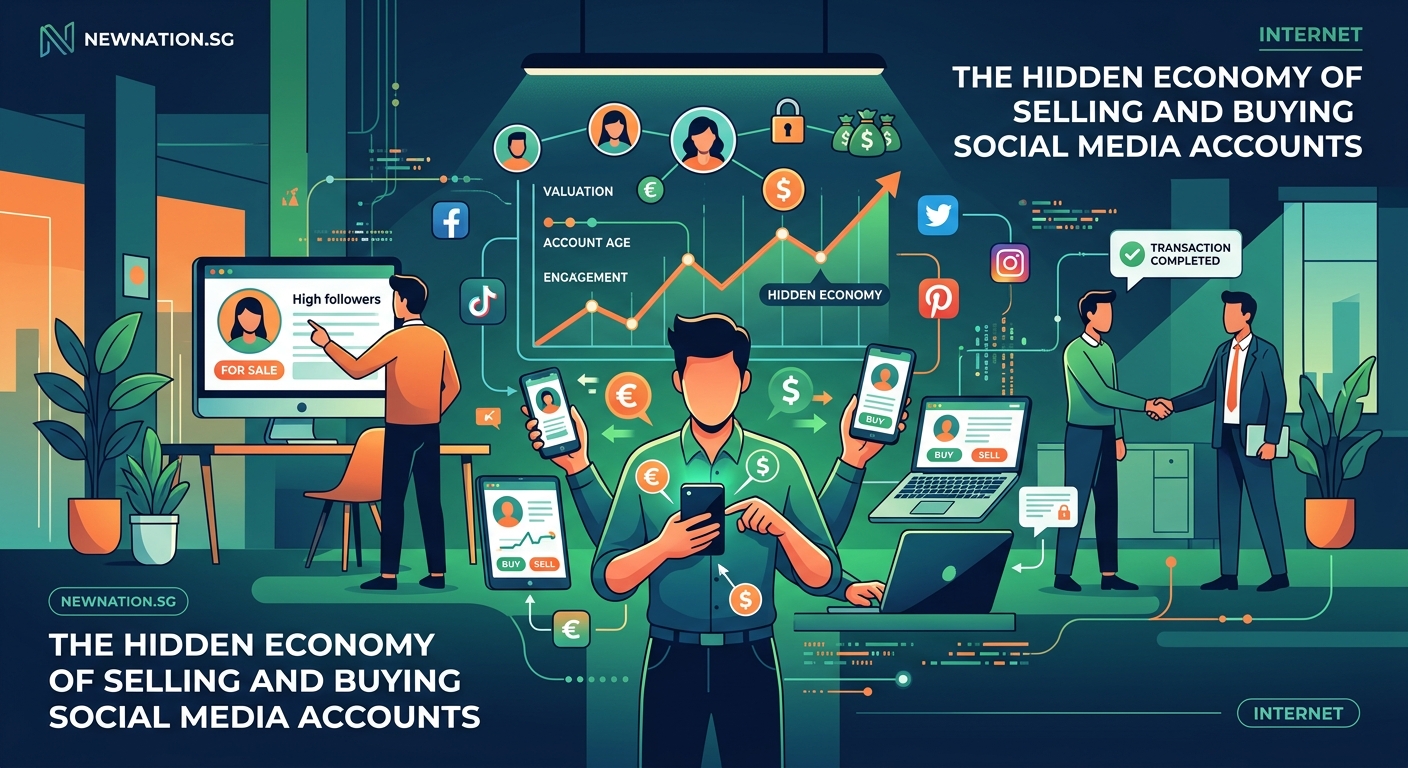 The Hidden Economy of Selling and Buying Social Media Accounts - Illustration 1