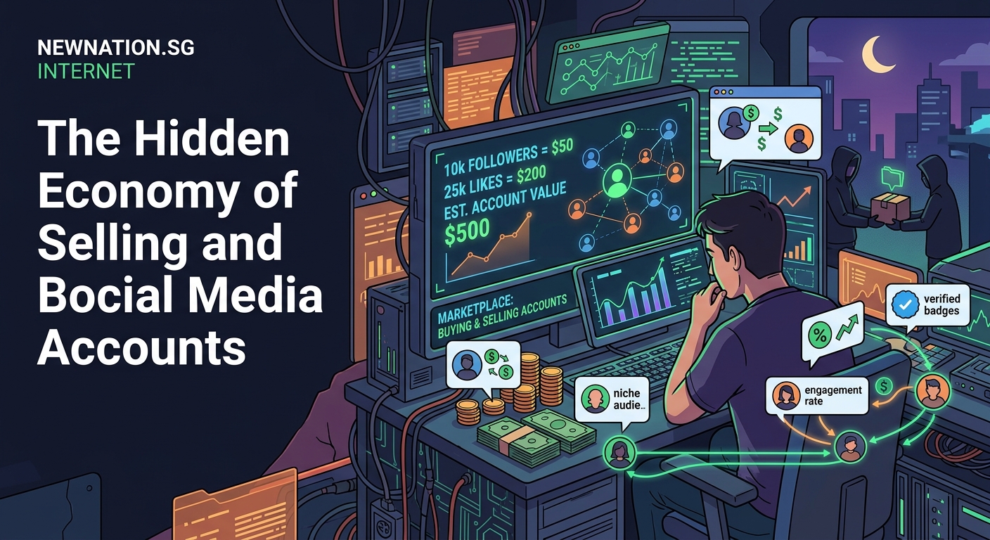 The Hidden Economy of Selling and Buying Social Media Accounts - Illustration 2