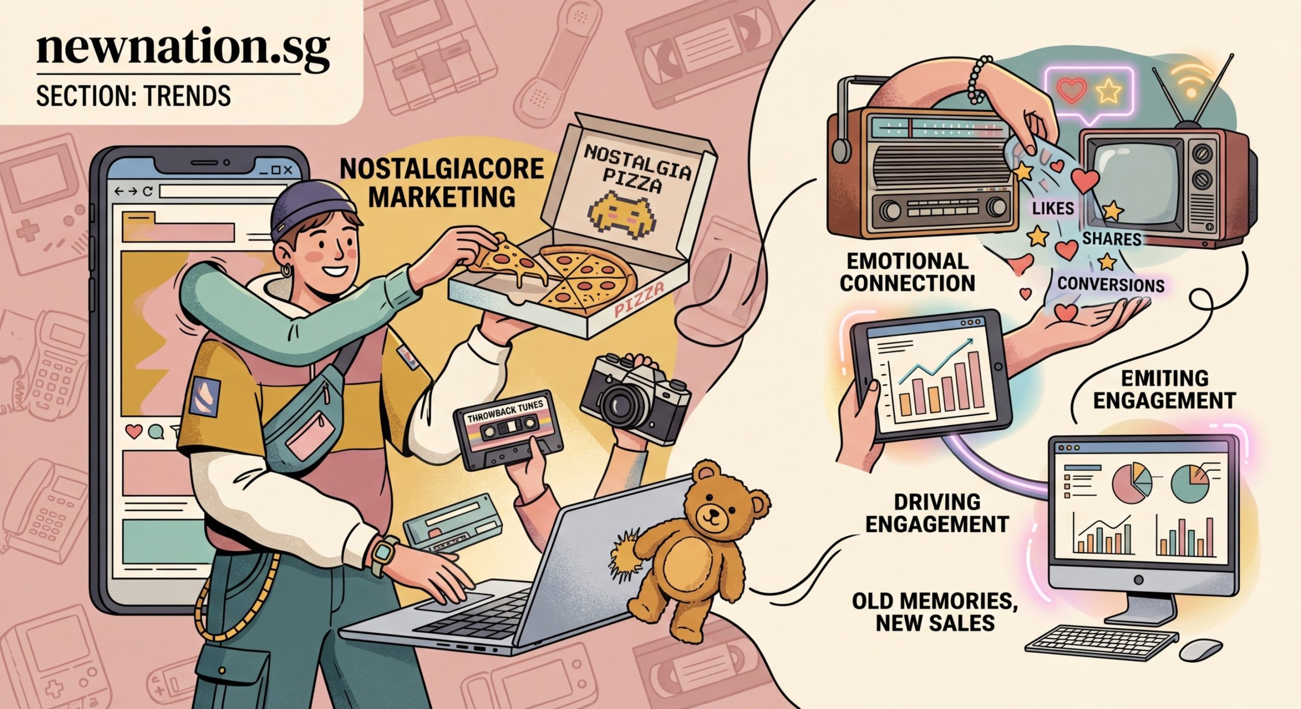 How Nostalgiacore Became the Internet's Most Powerful Marketing Tool - Illustration 2