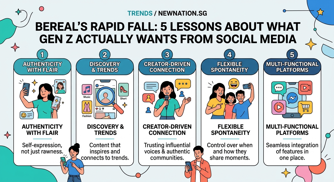 BeReal's Rapid Fall: 5 Lessons About What Gen Z Actually Wants From Social Media - Illustration 2