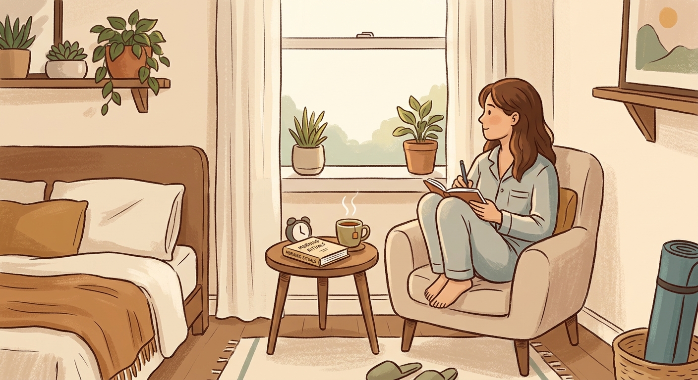 How to Build a Morning Routine That Doesn't Involve Checking Your Phone - Illustration 1