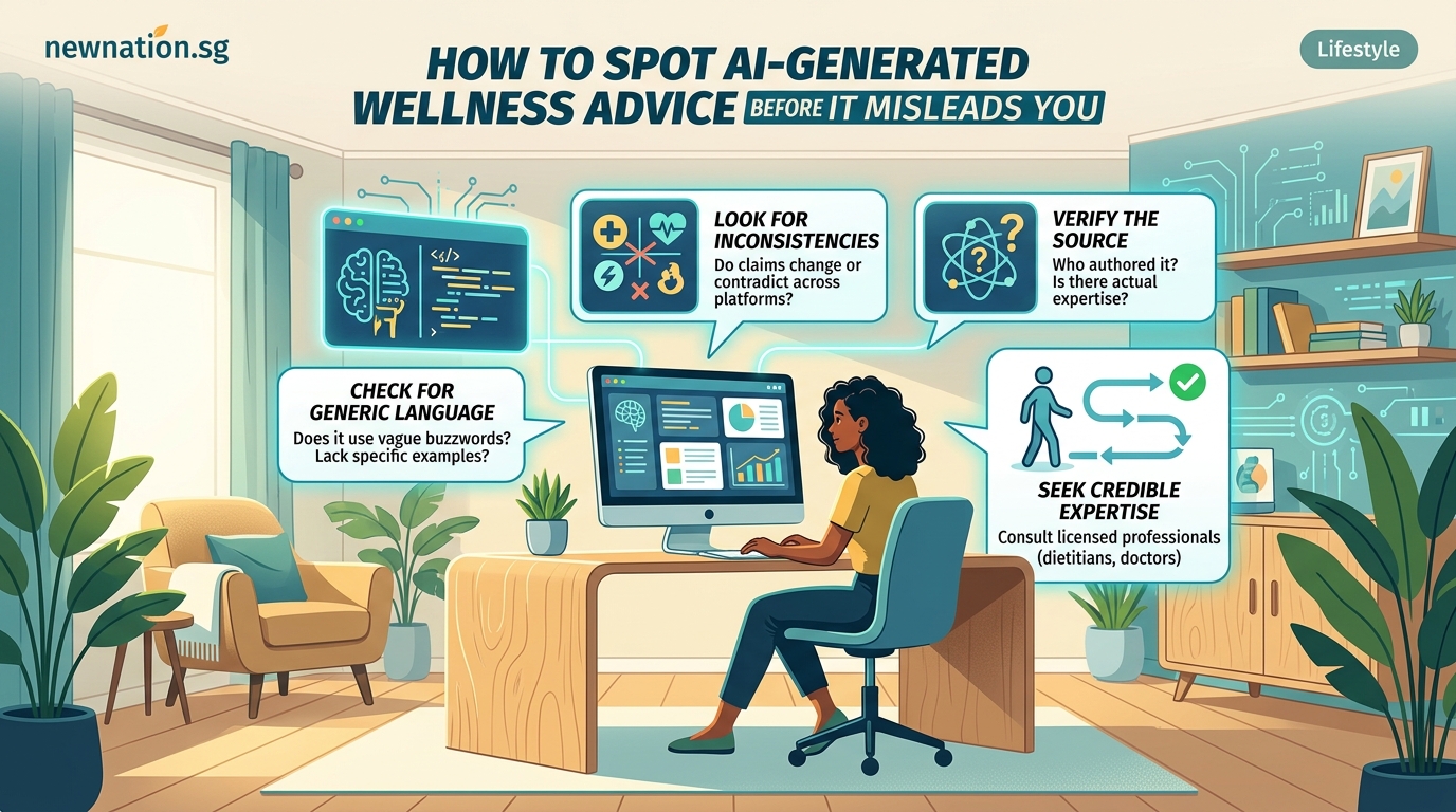 How to Spot AI-Generated Wellness Advice Before It Misleads You - Illustration 1