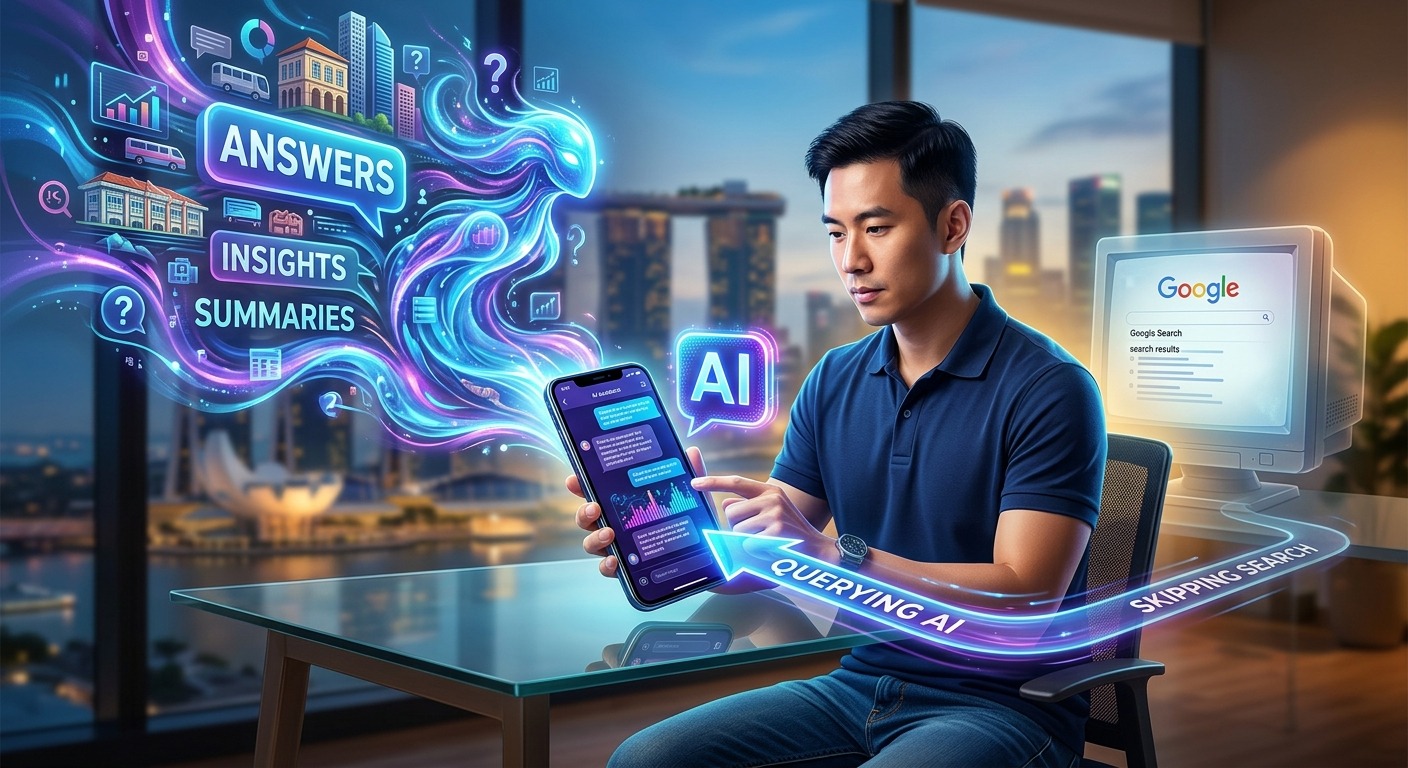Why More Singaporeans Are Asking AI Before Typing Into Google
